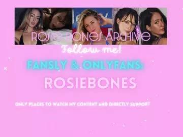 Photos of rosiebones from Chaturbate is Freechat